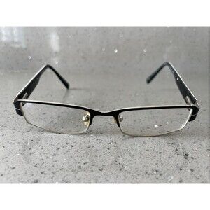 CONVERSE Eyeglasses DJ Black 49-17-135 Frames Only Half Rim rectangle